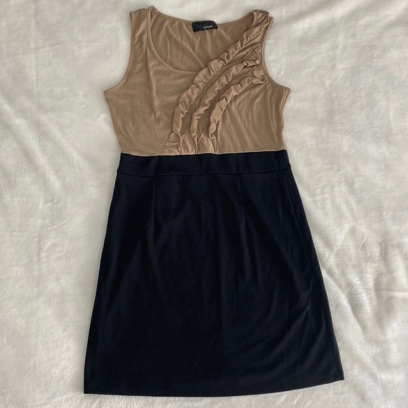 hypnotik Dresses & Skirts - Hypnotik cream and black dress